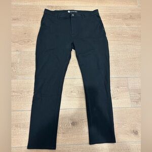 Vuori Everyday Chino Black Performance Pants